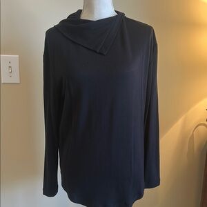 Cynthia Rowley Black Tunic Top